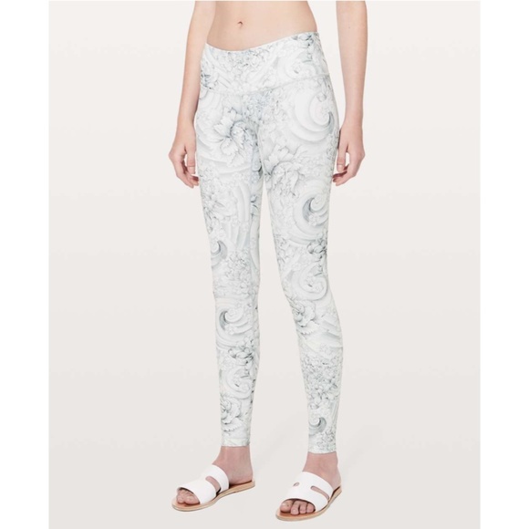 Lululemon Wunder Under Low-Rise Tight 28" Twine White Multi 6 - Picture 7 of 13